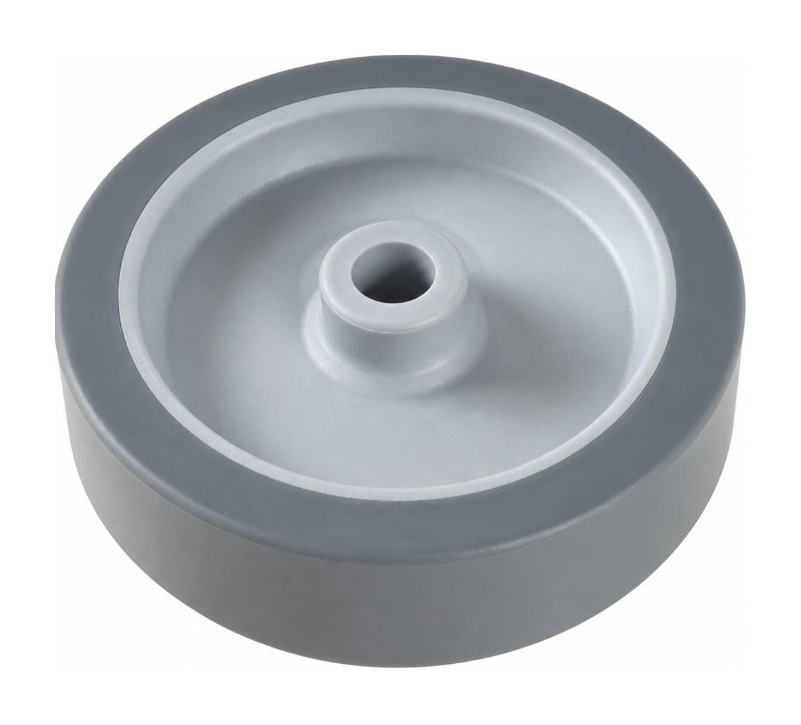 WHEEL, SCRBR, 8.00D, W/ TAPER
