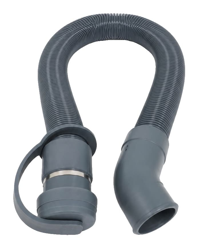 TUYAU DE VIDANGE GRIS COMPLET AVEC BOUCHON T300 (remplace réf. 1246719)